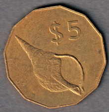 Cook Islands $5 5 dollars coins 2003 uncirculated condition