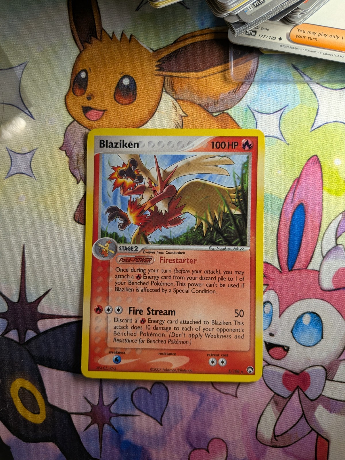 Blaziken 5/108 Power Keepers Holo