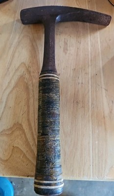 Estwing Rock Pick Geologist Hammer Leather Grip Made in USA -12  Vintage 