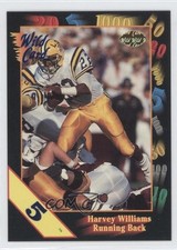 1991 Wild Card Draft 5 Stripe Harvey Williams #99 Rookie RC 0l1. rookie card picture
