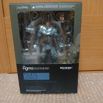 Figma Metal Gear Solid 2 Snake Actionfigur MGS2 Neu Versiegelt Sammlerstück