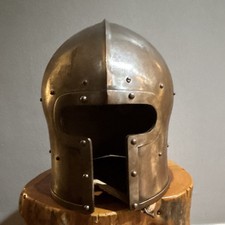 Medieval Steel knight helmet