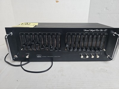 ADC Sound Shaper One Ten Model SS 110 Stereo Frequency Equalizer