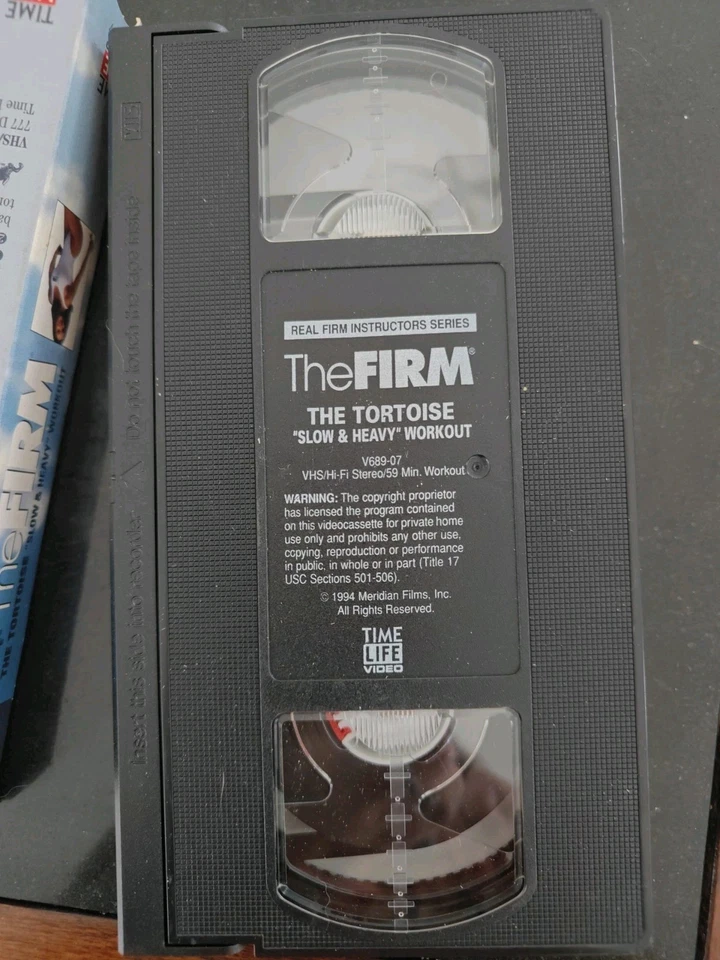 The Firm Tortoise Slow & Heavy Instructors Series Workout VHS Video Tape Rare - Image 4 of 4