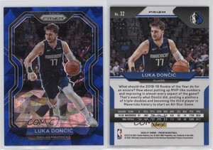 2020-21 Panini Prizm Blue Ice Prizm /125 Luka Doncic Luka Dončić #32