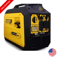 4000W Portable Inverter Generator Gas Quiet RV Ready EPA Compliant Home Backup