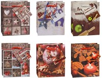 "Tsi 12Er Pack GeschenktüTen Weihnachten \"HüTtenzauber\" Klein WeihnachtstüTe"