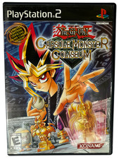 Yu-Gi-Oh Capsule Monster Coliseum PS2 PlayStation 2 Black Label No Cards Tested