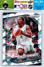 2025 Panini Prizm WNBA #126 Teresa Edwards Ice Prizms