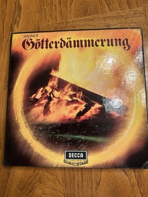 DECCA Wagner Gotterdammerung Set 292-7 / 6LP Box with Booklet. Near Mint