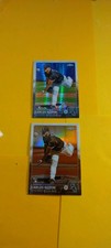2015 Topps Chrome Carlos Rondon RC Lot Of 2 Sehia Refractor/ Prism Refractor