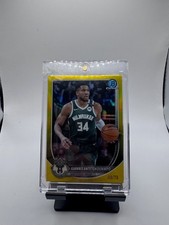 Giannis Antetokounmpo [Yellow Refractor] #BCV-80 2025 Bowman Chrome