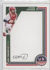 2022 Panini USA Baseball Stars & Stripes Jumbo Relics 6/150 Jordan Sprinkle 16na