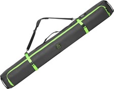 Tough Outfitters 170cm/190cm Ski Bag Air Travel Padded Ski Bags Air Travel