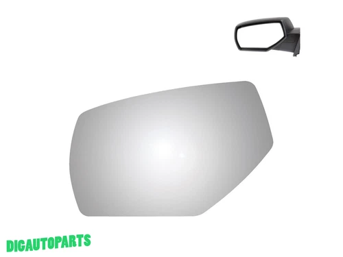 Mirror Glass Replacement for 2014-2018 GMC Sierra 1500 Left Driver Side LH #4529