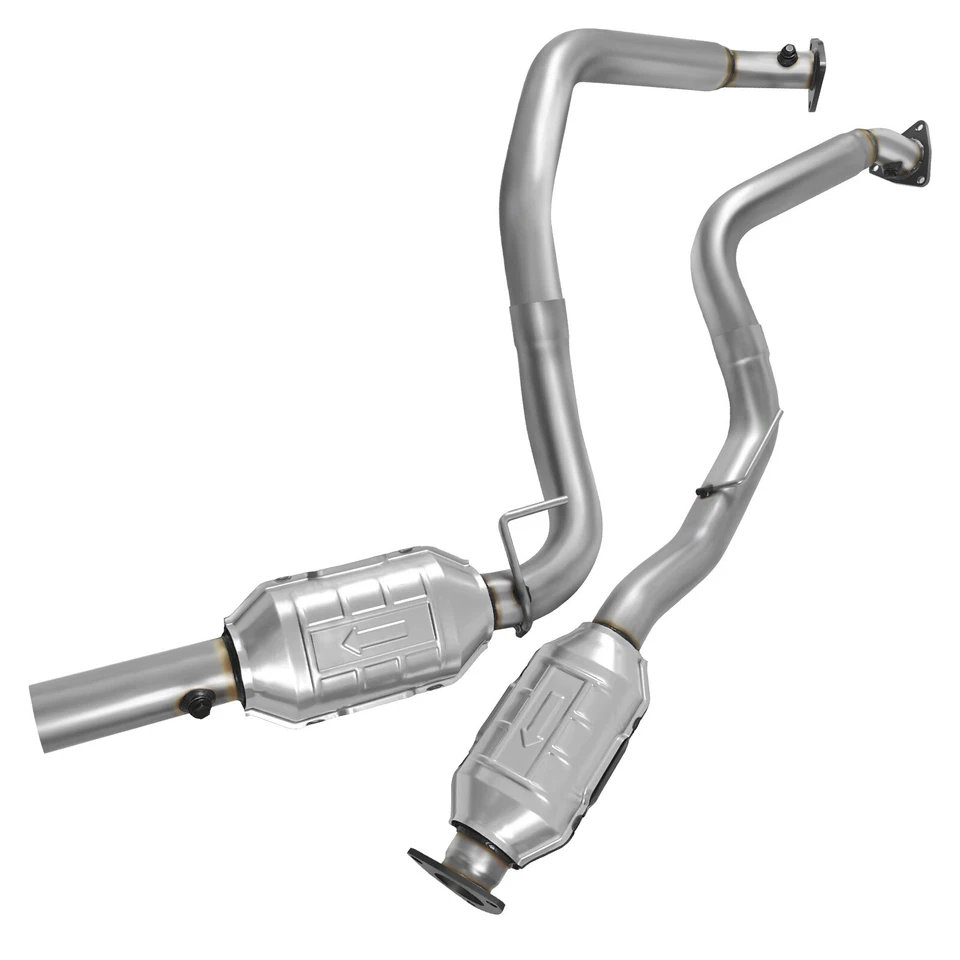 Right and Left Catalytic Converter For 2003-2005 GMC Savana 2500 3500 4.8L/6.0L - Image 3 of 4