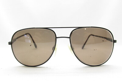 CHARMANT AVIATOR COLOR-BK METAL 4138 EYEGLASSES FRAMES JAPAN 58-17