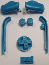 Game Boy Advance BUTTONS PADS SET Nintendo GBA start select AGB-001-Cyan Teal