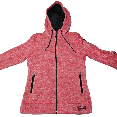 Superdry Storm Heritage Zip Hoodie Woman's Size Pink