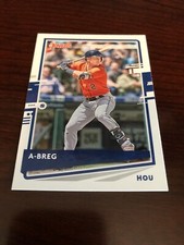 2020 Donruss Alex Bregman #112 A- Breg Nickname Varation MINT