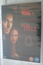 From Hell: Johnny Depp - Brand New & Sealed DVD - Cert 18 - Free UK P&P