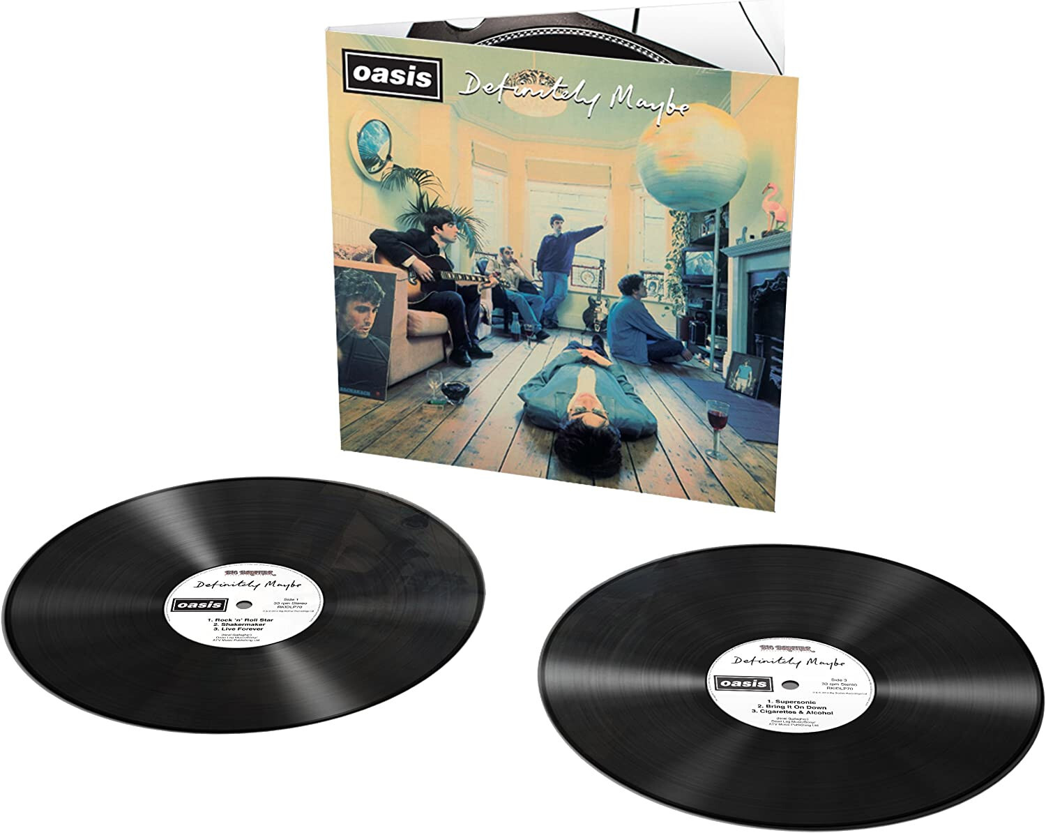 Oasis Definitely Maybe Double Vinyl LP New Sealed