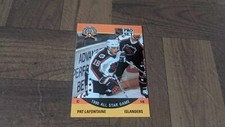1990-91 pro set hockey card #372 Pat Lafontaine all star game MP