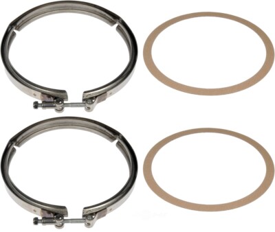 Fits 2007-2017 MaxxForce DT 5 7 9 10 Particulate Filter Gasket Clamp Kit