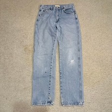 Vintage 90s Route 66 High-Waisted Light Wash Faded Denim Jeans Size 28x30