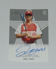 JAKE VOGEL SIGNED AUTO'D 2019 LEAF PERFECT GAME SGA CARD #GD-52 DODGERS RC