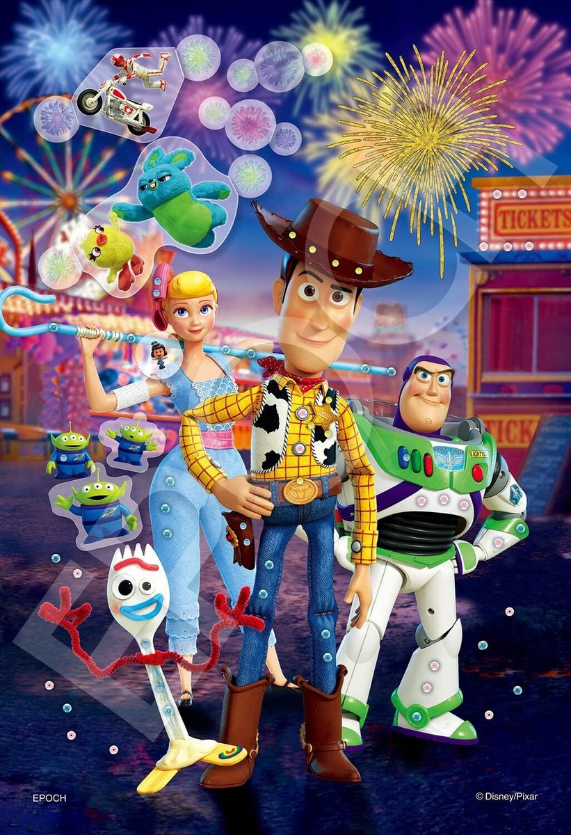 Epoch 300 Piece Jigsaw Puzzle Toy Story4 -True Story- (Toy Story 4