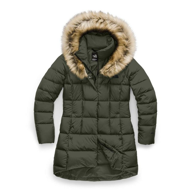 north face parka with fur hood