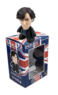 Titan Toys: Sherlock offener Mantel & Schal 4,5'' Figur Vinyl Spielzeug Designer Spielzeug