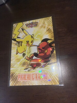 Pikachu Raichu Pokemon 2024 Database Attacks Kanto Cracked Ice Holo