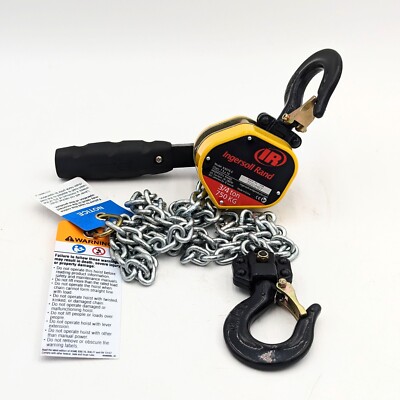 Ingersoll Rand KX075-5 Lever Chain Hoist, 1650 Lb Capacity, 5 Ft Lift