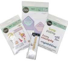 Sizzix Thinlits Cutting Dies Spanish Celebration Birthday Bundle NEW