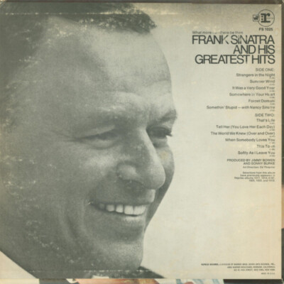 Frank Sinatra - Frank Sinatra's Greatest Hits - Reprise Records