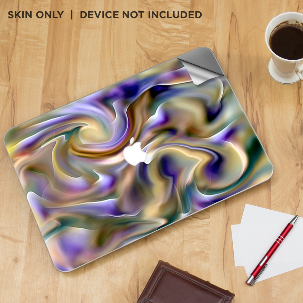 Skin Adhésif Itsaskin Pour MacBook Pro Retina 13 – Marbre Résine Opalescent