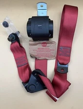 Red IMMI 3 point seatbelt/harness with Rx100 Retractor