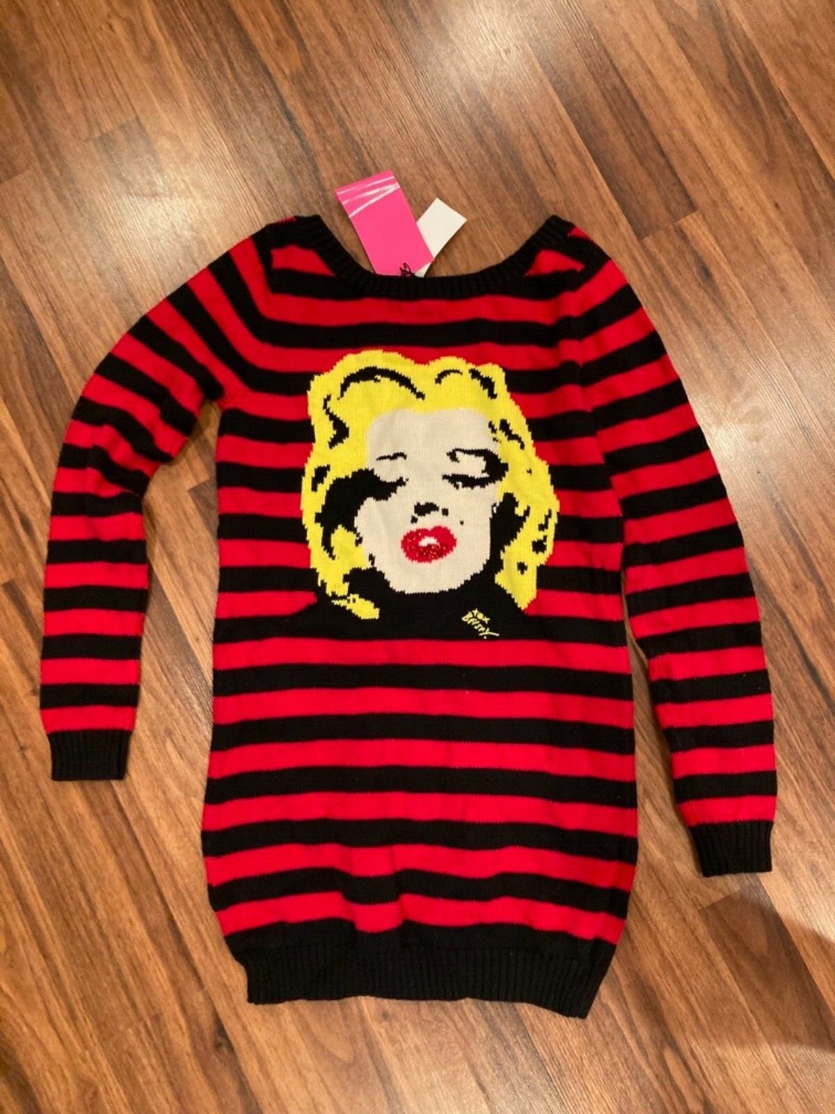 ベッツィジョンソンBetseyニットSマリリンモンローヴィンテージ