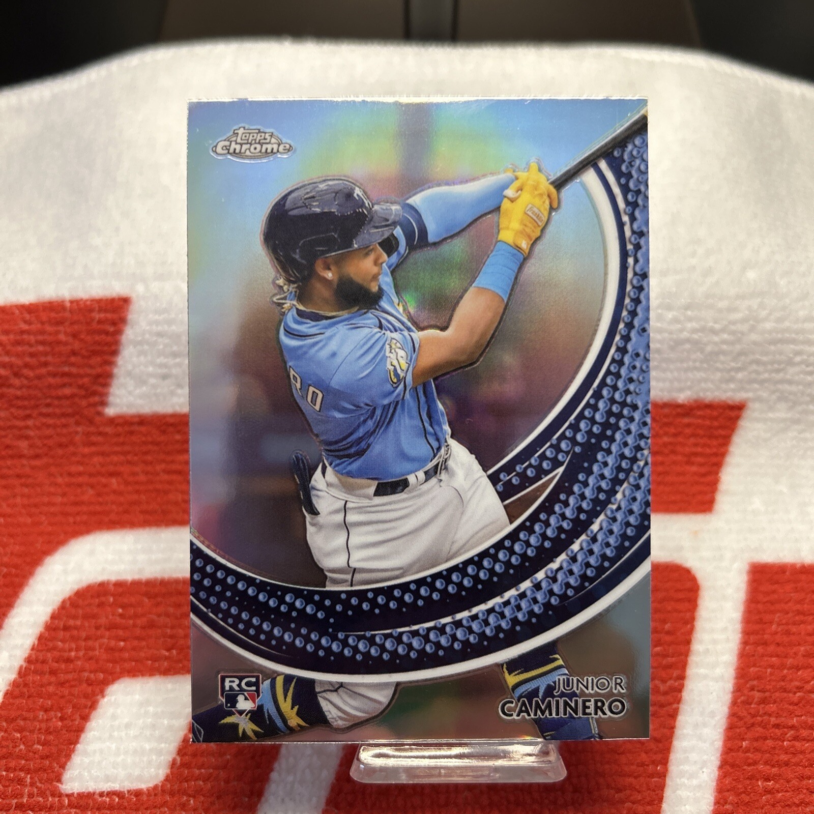 2024 Topps Chrome Junior Caminero STROKES RC #S-24 Rays