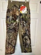 Rustic Ridge Hunting Pants Youth Medium Camo Sent Stop 26  Inseam New With Tags