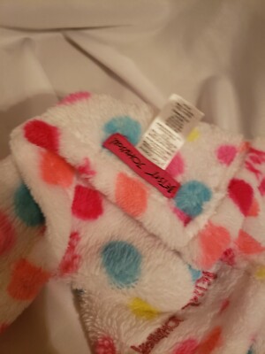 Betsey Johnson Security Blanket Baby Lovey Flower Sun Polka Dots EUC