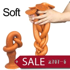 Silicone buttplug Sextoys Long Butt Plug Anal Dildo Soft Anal Dilator Sex Toys