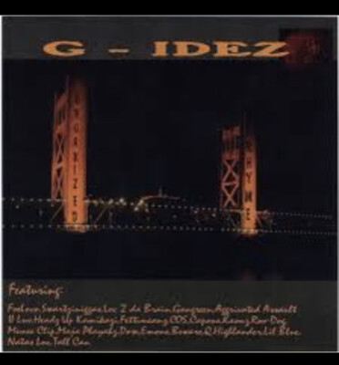 洋楽 G-IDEZ ORGANIZED RHYME G-IDEZ “ORGANIZED RHYME” 1998 CD RELEASED NEW STILL IN