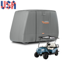 Golf Cart Cover Heavy Duty 420D Waterproof for EZGO, Club Car, Yamaha 2/2 2