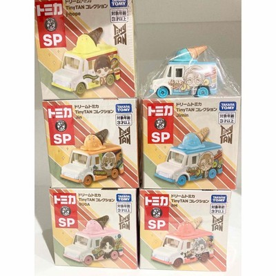 Limited Dream Tomica SP BTS TinyTAN Collection Set of 5