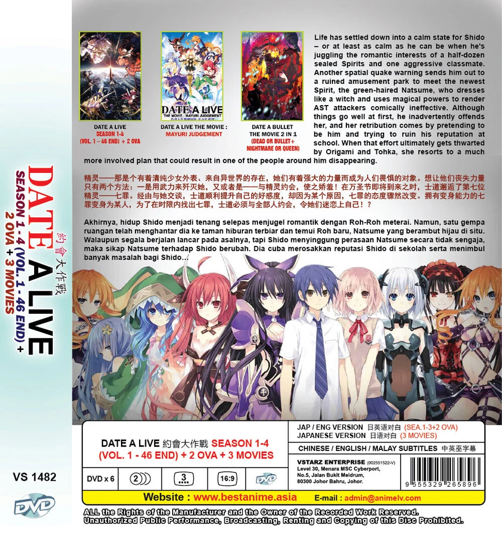 Date A Live Season 4 Anime is in the Works