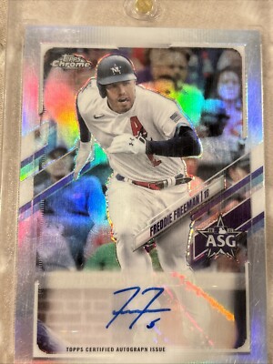 定番人気，SALE Topps freddie freeman AUTO 直筆サイン ブレーブス ドジャース museum collection 2022 ブックレット 25枚限定