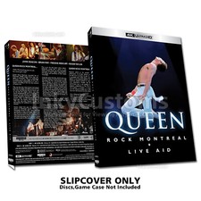 Queen Rock Montreal 4k Ultra Slip Cover Only  Custom Insert Inlay Cover